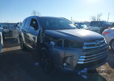 2018 Toyota Highlander Limited z USA, uszkodzony, nr VIN 5TDDZRFH9JS807141